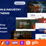 Eonfik v1.2.0 – Construction & industry WordPress Theme